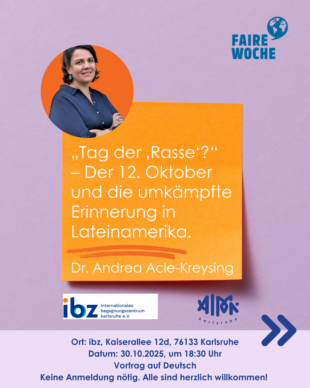 Alma Karlsruhe in der Faire Wochen 2025